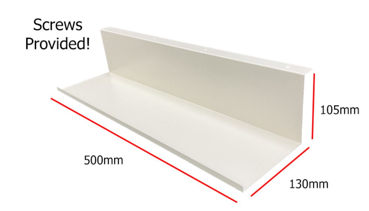 Under Desk L Cable Tray