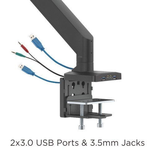 IErgo 7 Heavy Duty Monitor Arm Carries up to 15kg VESA Mount Monitor Stand