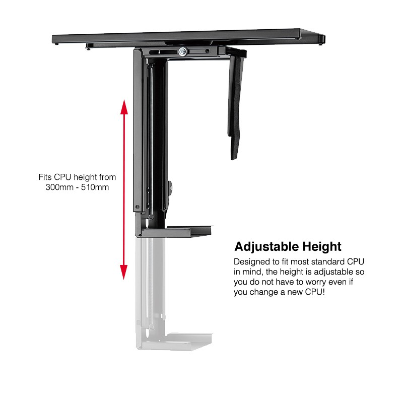 Under Desk CPU Holder