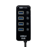 High Speed USB 3.0 Powered Hub 4+1 port