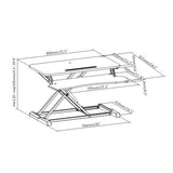 SWIFT Sit Stand Work Table