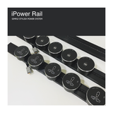 iPower Rail V1 L1000 mm with On/Off Switch Tel HDMI Data and Starter Wire SIMPLE STYLISH POWER SYSTEM