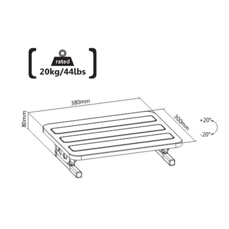 Foot Rest Dimensions Ergonomic Adjustable Footrest