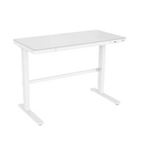 Noble Height Adjustable Desk Tempered Glass Series